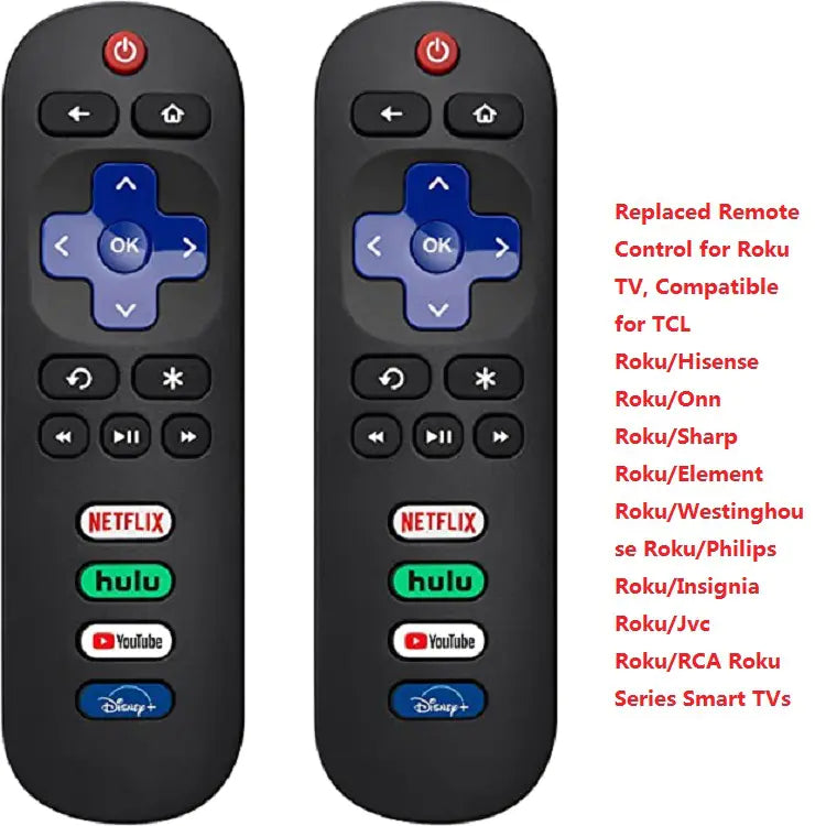 ROKU Universal Remote for Roku TV with Netflix & YouTube