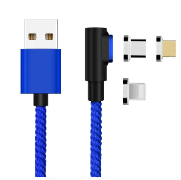 3-in-1 Magnetic Type-C Charging Cable with Fast Charge