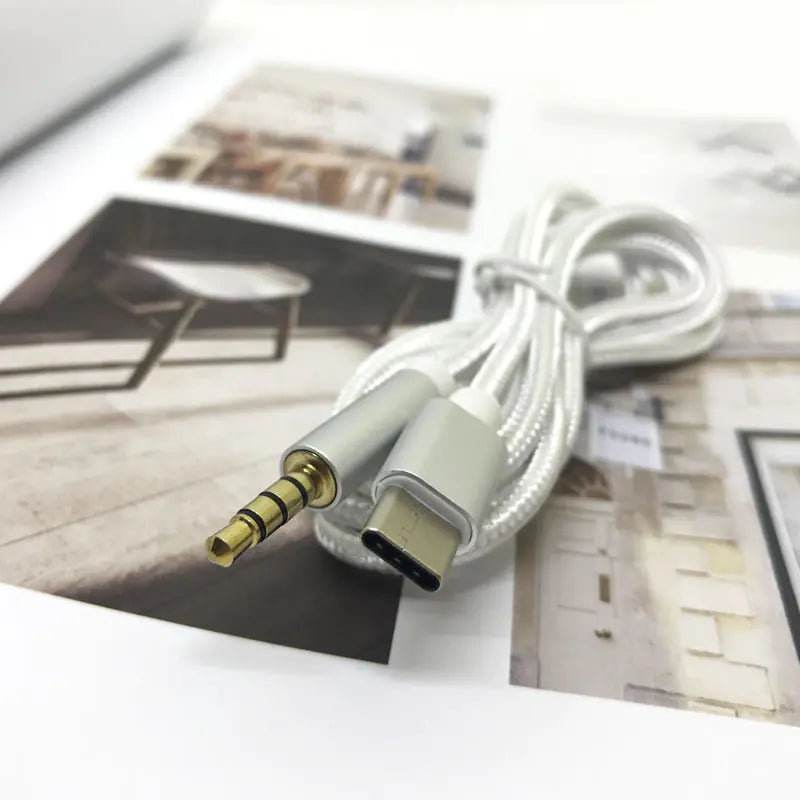 Solid Color Audio Cable for Car Use