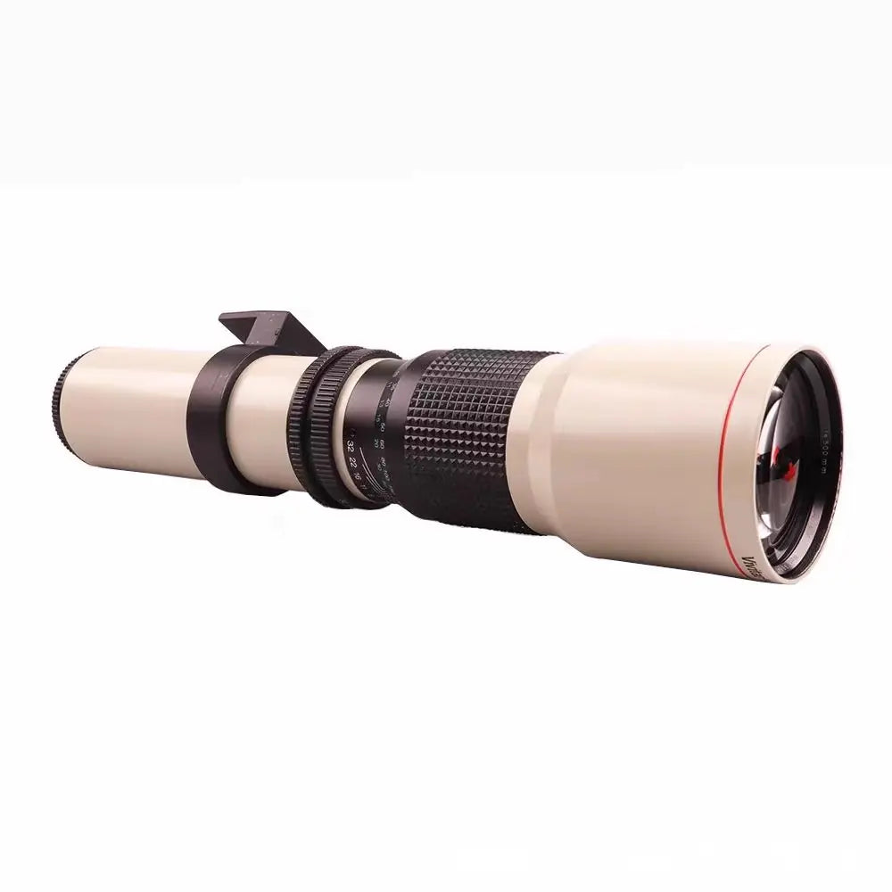500mm f8-f32 Manual Focus Lens for Astronomy and Wildlife