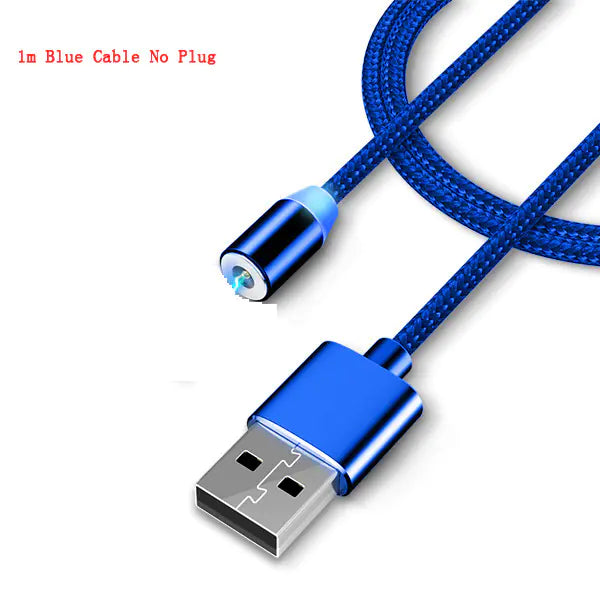 3-in-1 Magnetic Charging Cable with Rotating Design