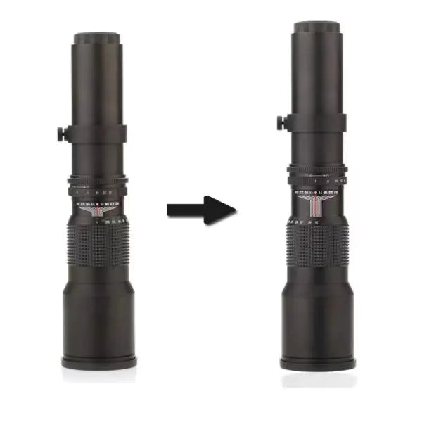 500mm f8-f32 Manual Focus Lens for Astronomy and Wildlife