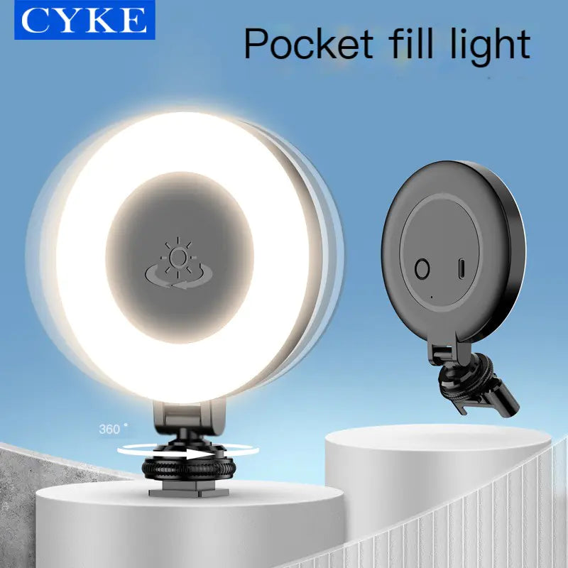 CYKE Mini Portable LED Light for Live Streaming D07