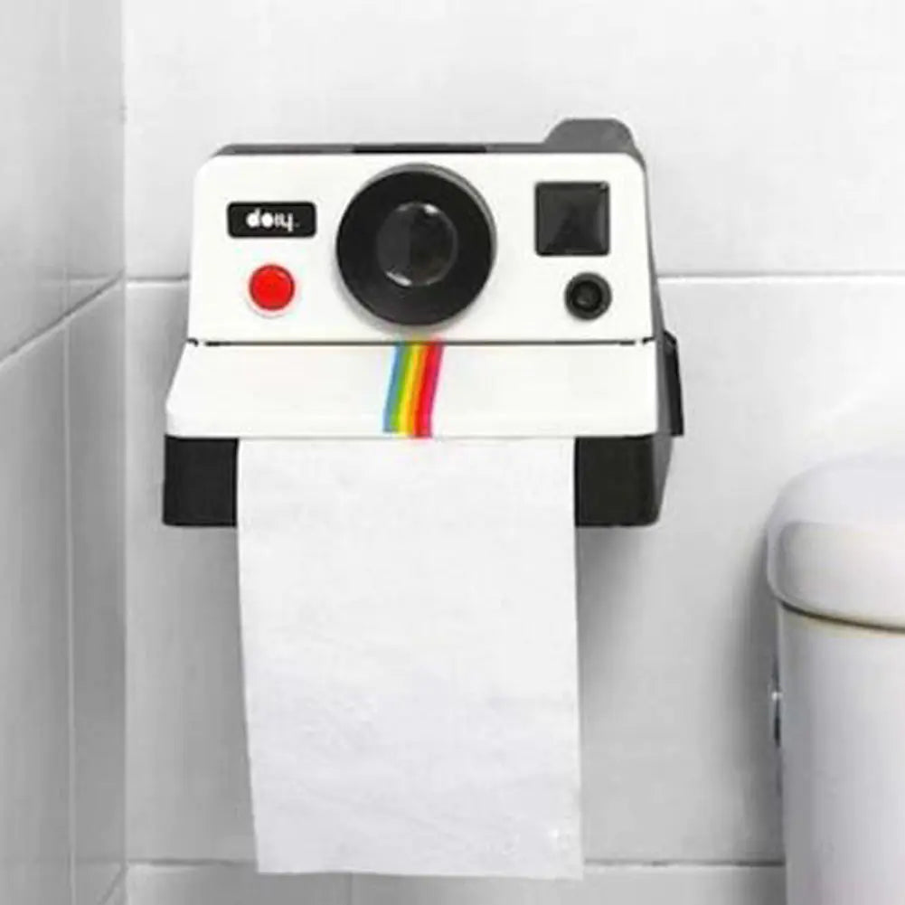 Vintage Camera Tissue Box for Home Use