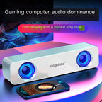 Q1 Mini Bluetooth Desktop Speaker with Dual Bass System