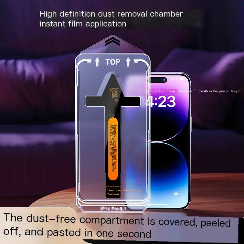 Tempered Glass Privacy Screen Protector for iPhone 15 Pro Max