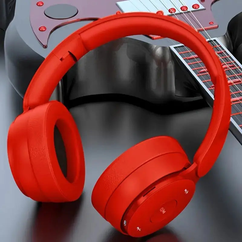 Wireless Head-mounted Headphones with Noise Reduction