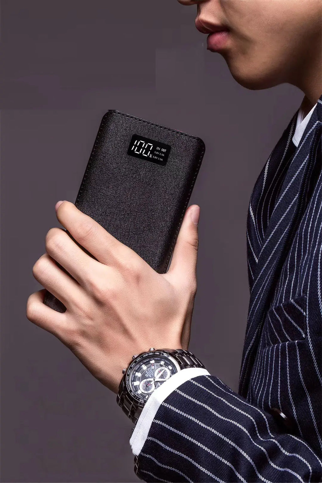 M9 20000mAh Power Bank with Custom Logo and 4 USB Ports