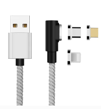 3-in-1 Magnetic Type-C Charging Cable with Fast Charge