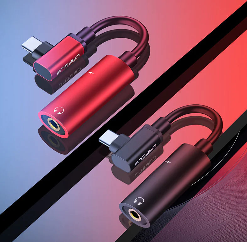 Apple Headphone Splitter Adapter and Data Connector