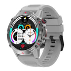 HK87 Smartwatch with Heart Rate and Bluetooth Features