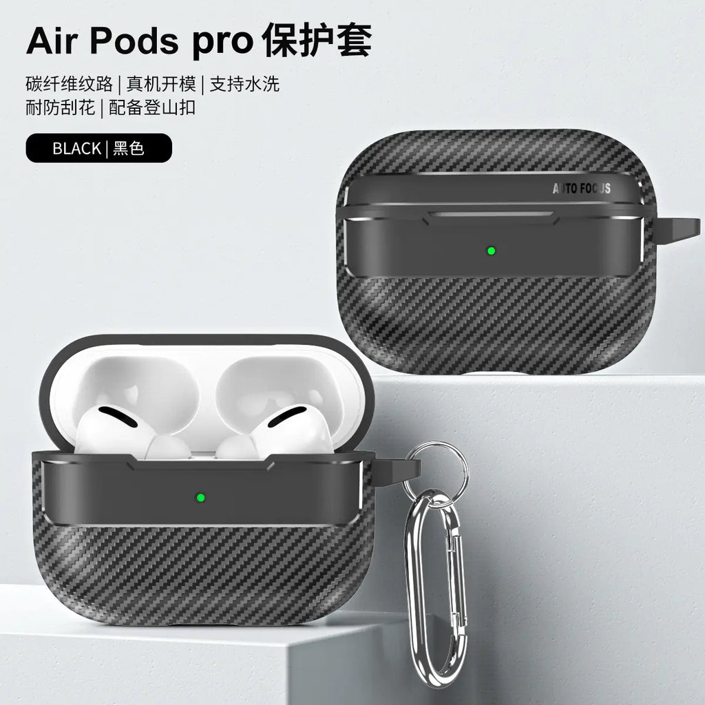 Carbon Fiber Case for AirPods Pro and AirPods 2/3