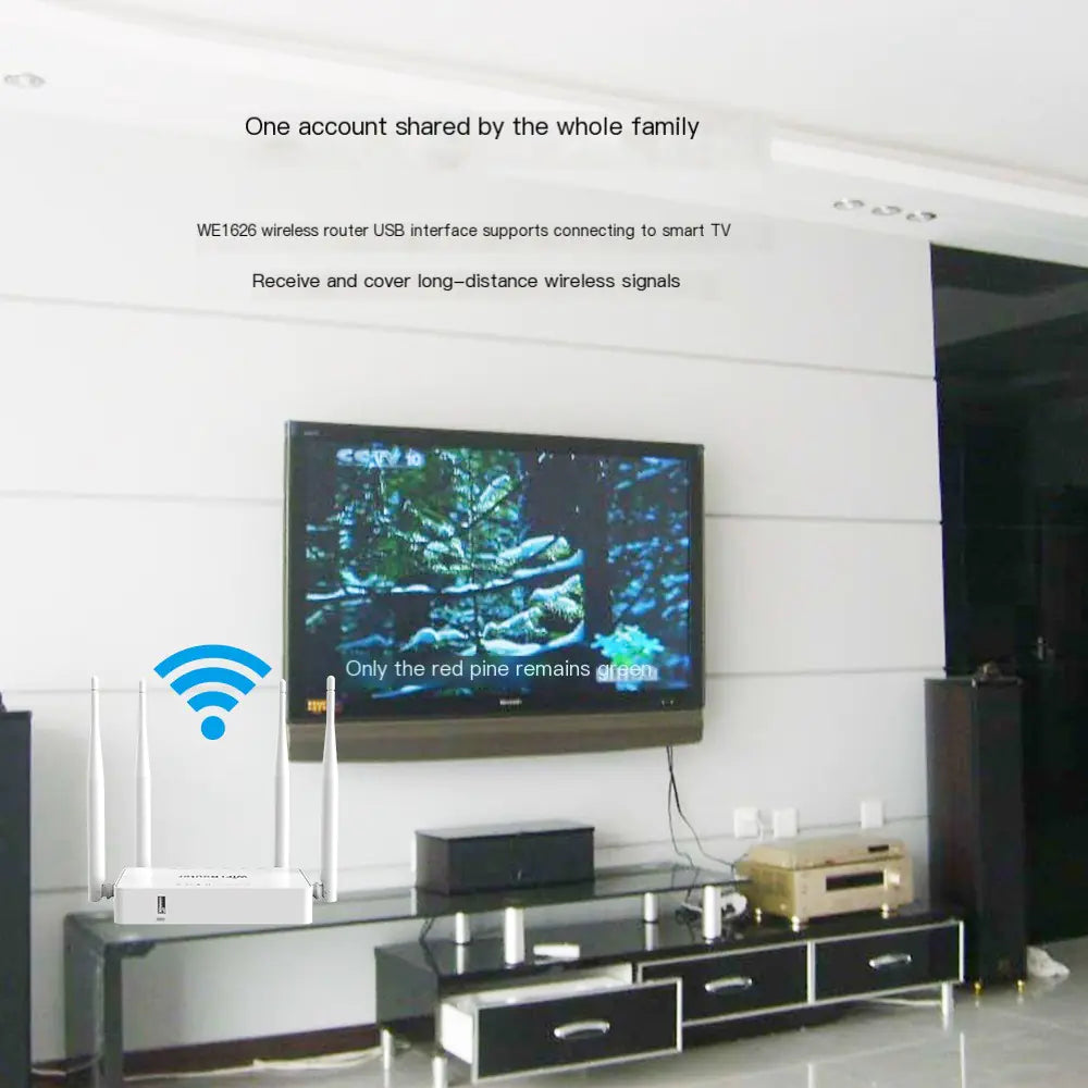 Dual-Band 300Mbps WiFi Router for Home and Business