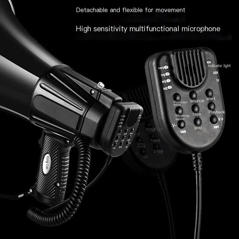 CR-121 Rechargeable Handheld PA System with Recorder