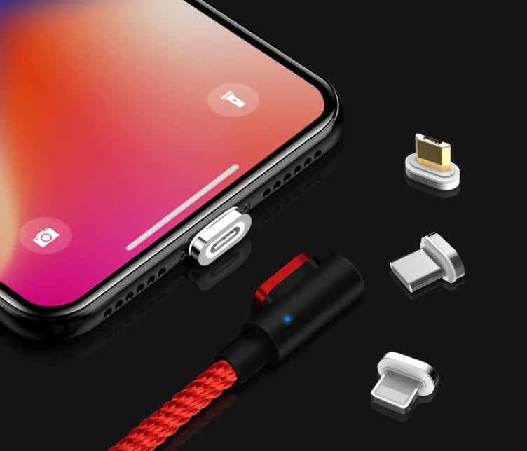 3-in-1 Magnetic Type-C Charging Cable with Fast Charge