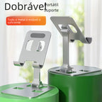 All-Metal Aluminum Desktop Phone Stand for Live Streaming