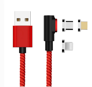 3-in-1 Magnetic Type-C Charging Cable with Fast Charge