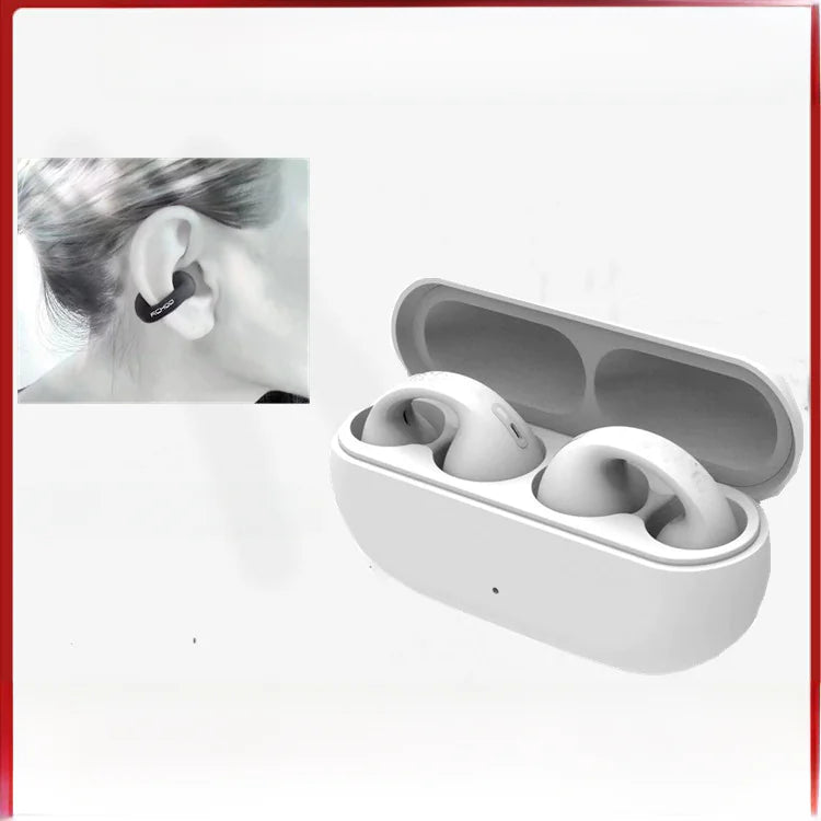 New Bone Conduction Bluetooth Ear Clips with Long Battery