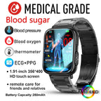 2023 New E500 Smart Watch with ECG Monitoring