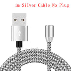 3-in-1 Magnetic Charging Cable with Rotating Design