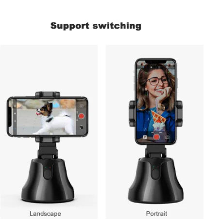 360° Smartphone Selfie Stand for Live Streaming