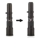 500mm f8-f32 Manual Focus Lens for Astronomy and Wildlife