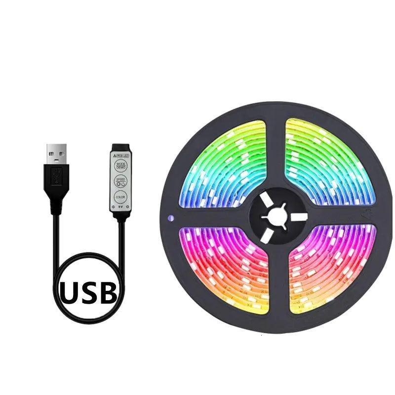 USB RGB Microphone with Stand for Gaming and Video
