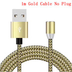 3-in-1 Magnetic Charging Cable with Rotating Design