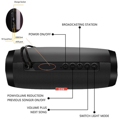 LED Bluetooth Party Speaker