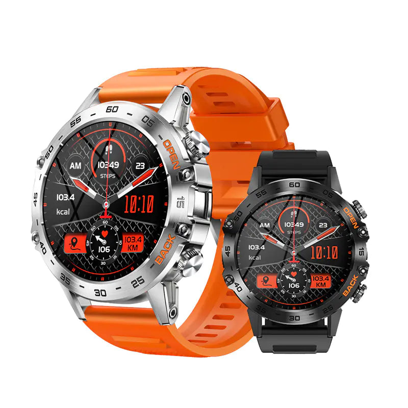 K52 Smartwatch with Bluetooth Call and Health Monitor